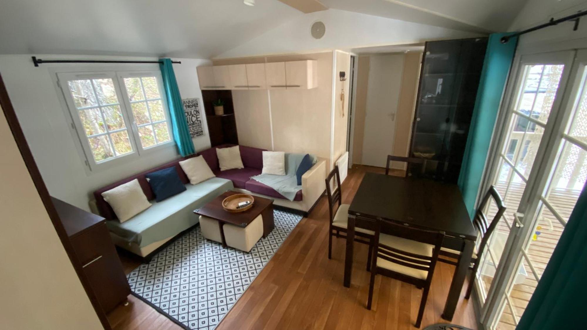 Mobilhome Comfort A La Montagne Saint-Auban  Eksteriør billede
